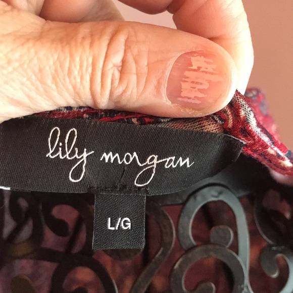 Ladies dress by Lily Morgan size l - Picture 5 of 6